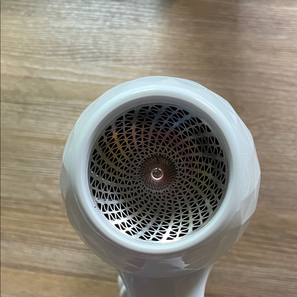 T3 Featherweight White Hair Dryer with Rose Gold Accents - Picture 2 of 4